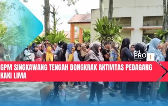 GPM Singkawang Tengah Dongkrak Aktivitas Pedagang Kaki Lima