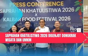 Saprahan Khatulistiwa 2026 Digenjot Dongkrak Wisata dan UMKM