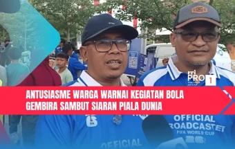 Antusiasme Warga Warnai Kegiatan Bola Gembira Sambut Siaran Piala Dunia