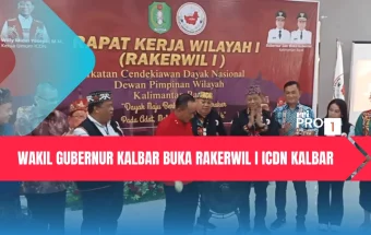 Wakil Gubernur Kalbar Buka Rakerwil I ICDN Kalbar
