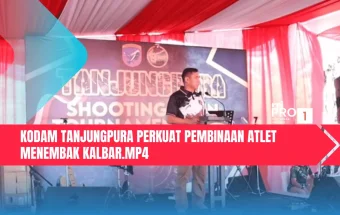Kodam Tanjungpura Perkuat Pembinaan Atlet Menembak Kalbar