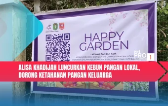 Alisa Khadijah Luncurkan Kebun Pangan Lokal, Dorong Ketahanan Pangan Keluarga