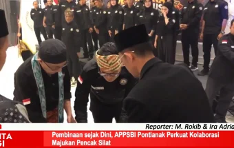 Pembinaan sejak Dini, APPSBI Pontianak Perkuat Kolaborasi Majukan Pencak Silat
