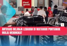 Antusias Belanja Lebaran di Matahari Pontianak Mulai Meningkat