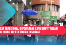 Pasar Tradisional di Pontianak akan Direvitalisasi Jadi Ruang Kreatif hingga Des