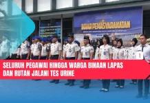 Seluruh Pegawai hingga Warga Binaan Lapas dan Rutan Jalani Tes Urine