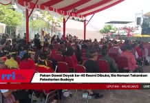 Pekan Gawai Dayak Ke-40 Resmi Dibuka, Ria Norsan Tekankan Pelestarian Budaya