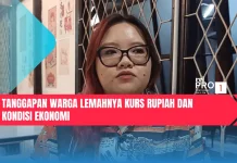 Tanggapan Warga Lemahnya Kurs Rupiah dan Kondisi Ekonomi