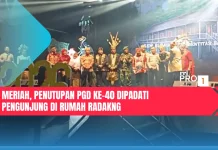 Meriah, Penutupan PGD ke-40 Dipadati Pengunjung di Rumah Radakng