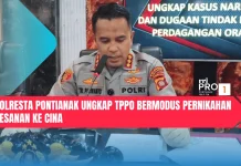 Polresta Pontianak Ungkap TPPO Bermodus Pernikahan Pesanan ke Cina