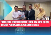 DPRD Soroti Pontianak Utara dan SILPA dalam Raperda Pertanggungjawaban APBD 2025