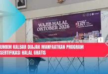 UMKM Kalbar Diajak Manfaatkan Program Sertifikasi Halal Gratis