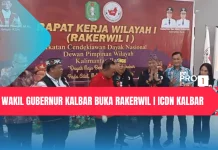 Wakil Gubernur Kalbar Buka Rakerwil I ICDN Kalbar