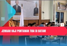Jemaah Haji Pontianak Tiba di Batam