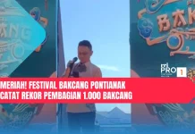 Meriah! Festival Bakcang Pontianak Catat Rekor Pembagian 1.000 Bakcang