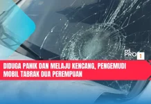 Diduga Panik dan Melaju Kencang, Pengemudi Mobil Tabrak Dua Perempuan
