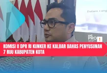 Komisi II DPR RI Kunker ke Kalbar Bahas Penyusunan 7 RUU Kabupaten Kota