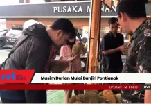 Musim Durian Mulai Banjiri Pontianak