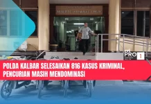 Polda Kalbar Selesaikan 816 Kasus Kriminal, Pencurian Masih Mendominasi