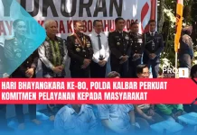 Hari Bhayangkara ke-80, Polda Kalbar Perkuat Komitmen Pelayanan kepada Masyarakat