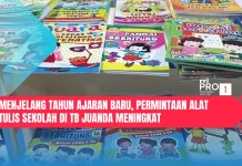 Menjelang Tahun Ajaran Baru, Permintaan Alat Tulis Sekolah di TB Juanda Meningkat
