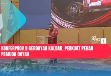 Konferprov II Gerdayak Kalbar, Perkuat Peran Pemuda Dayak