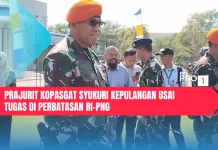 Prajurit Kopasgat Syukuri Kepulangan usai Tugas di Perbatasan RI-PNG