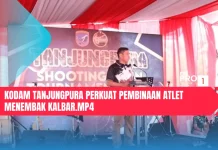 Kodam Tanjungpura Gelar Turnamen Menembak, Bidik Atlet Berprestasi