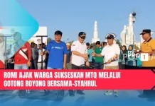 Romi Ajak Warga Sukseskan MTQ Melalui Gotong Royong Bersama