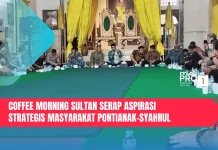 Coffee Morning Sultan Serap Aspirasi Strategis Masyarakat Pontianak