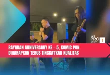 Rayakan Anniversary ke – 5, Komic Pon diharapkan Terus Tingkatkan Kualitas