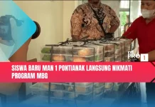 Siswa Baru MAN 1 Pontianak Langsung Nikmati Program MBG