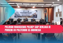 Puluhan Mahasiswa Polnep Siap Berlaga di PORSENI XV Politeknik se-Indonesia