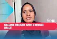 Kebakaran Hanguskan Rumah di Kawasan Sepakat