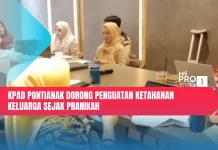 KPAD Pontianak Dorong Penguatan Ketahanan Keluarga sejak Pranikah