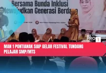 MAN 1 Pontianak Siap Gelar Festival Tundang Pelajar SMP/Mts Perdana