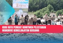 Kubu Raya Perkuat Komitmen Pelestarian Mangrove Berkelanjutan Bersama