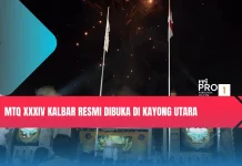 MTQ XXXIV Kalbar Resmi Dibuka di Kayong Utara