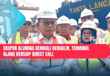 Ekspor Alumina Kembali Bergulir, Terminal Kijing Bersiap Direct Call