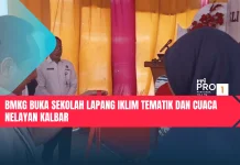 BMKG Buka Sekolah Lapang Iklim Tematik dan Cuaca Nelayan Kalbar