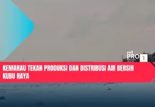 Kemarau Tekan Produksi dan Distribusi Air Bersih Kubu Raya