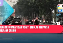 Kualitas Udara Tidak Sehat, Sekolah Terpaksa Belajar Daring