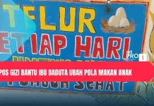 Pos Gizi Bantu Ibu Baduta Ubah Pola Makan Anak