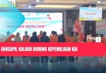 Dukcapil Kalbar Dorong Kepemilikan KIA