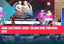 Jibril dan Farras Juara 1 Bujang Dare Pontianak 2026