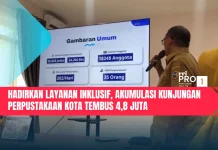 Hadirkan Layanan Inklusif, Akumulasi Kunjungan Perpustakaan Kota Tembus 4,8 Juta