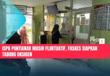 ISPA Pontianak Masih Fluktuatif, Faskes Siapkan Tabung Oksigen