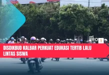 Disdikbud Kalbar Perkuat Edukasi Tertib Lalu Lintas Siswa