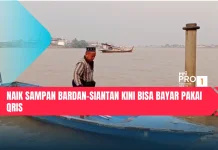 Naik Sampan Bardan-Siantan Kini Bisa Bayar Pakai QRIS