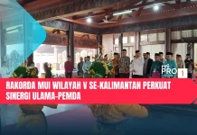 Rakorda MUI Wilayah V se-Kalimantan Perkuat Sinergi Ulama-Pemda